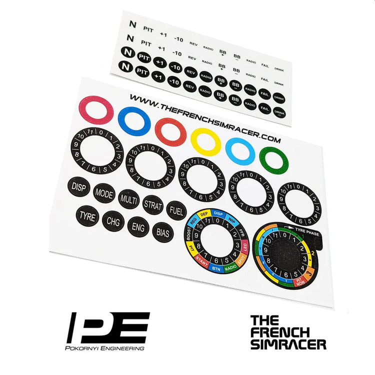 DIY - Stickers F1-Pro - The French Simracer