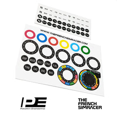 DIY - Stickers F1-Pro TFS - Pokornyi Engineering DIY Parts