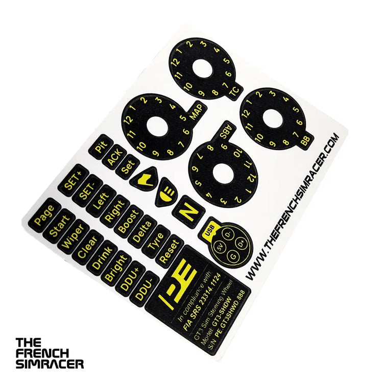 DIY - Stickers GT3 Shadow - The French Simracer