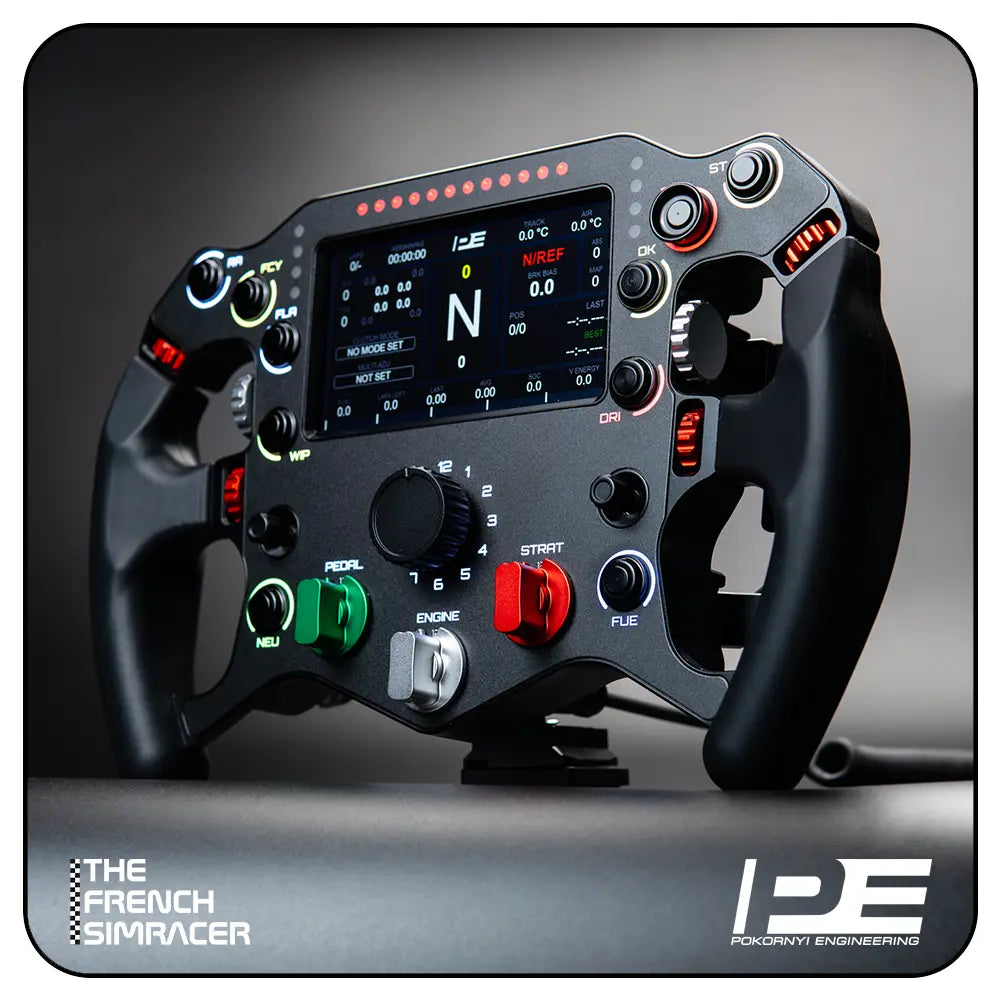 F499 Steering Wheel – Pokornyi Engineering - The French Simracer