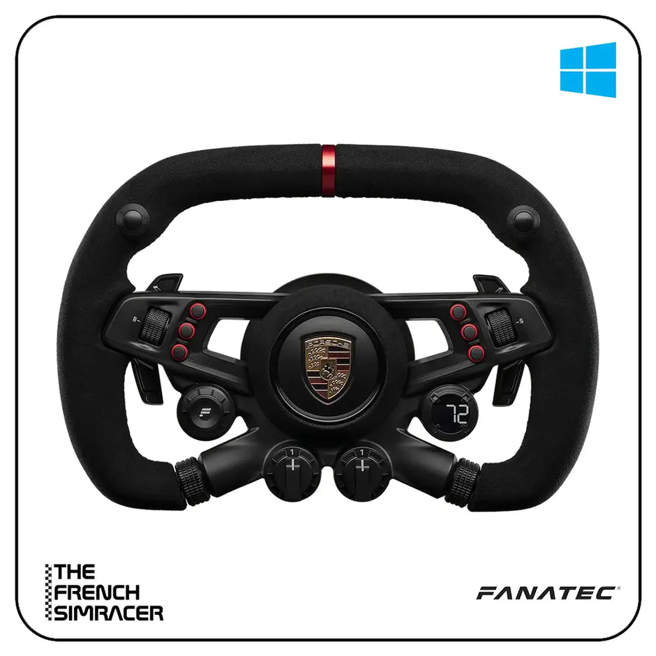 Volant fanatec serie limitée, podium paddle, Qr2 pro alu Volant fanatec serie limitée, podium paddle, Qr2 pro alu