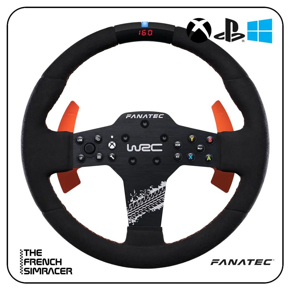 Fanatec CSL Elite Steering Wheel WRC - The French Simracer