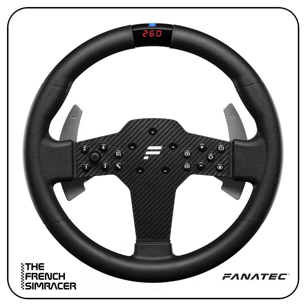 Fanatec CSL Steering Wheel P1 V2 (QR2 Lite) - The French Simracer
