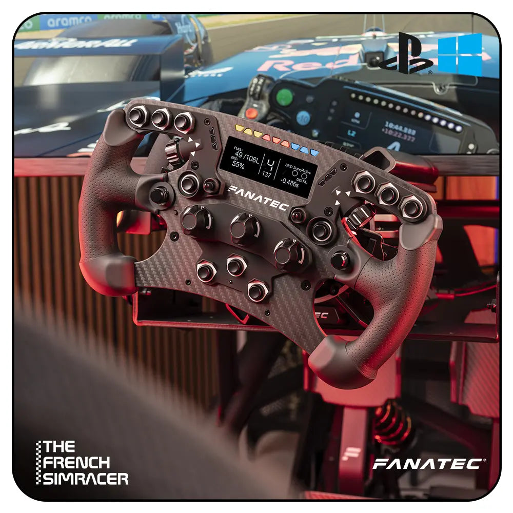 Fanatec ClubSport Steering Wheel Formula V3 - The French Simracer