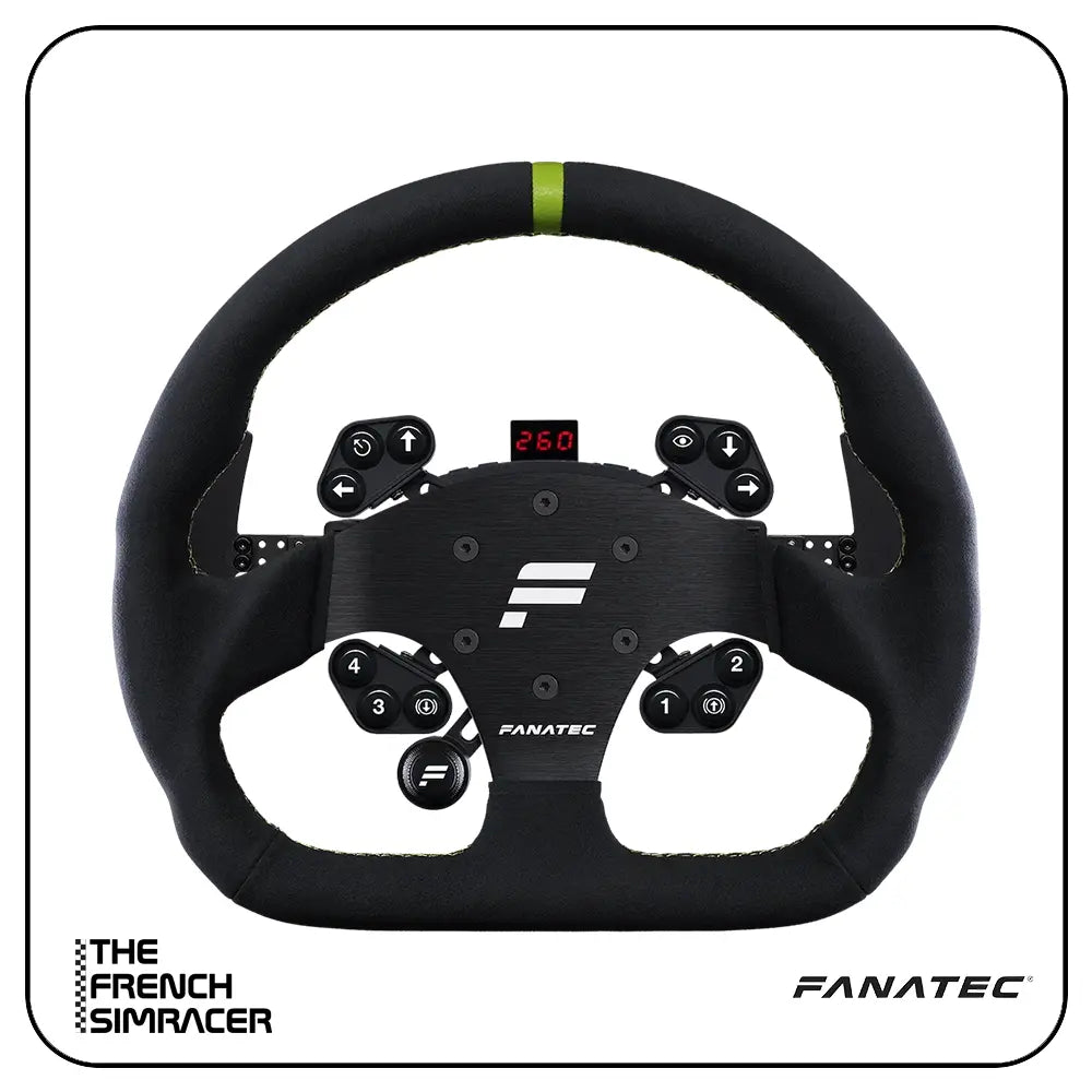 Fanatec ClubSport Wheel Rim GT Alcantara® - The French Simracer