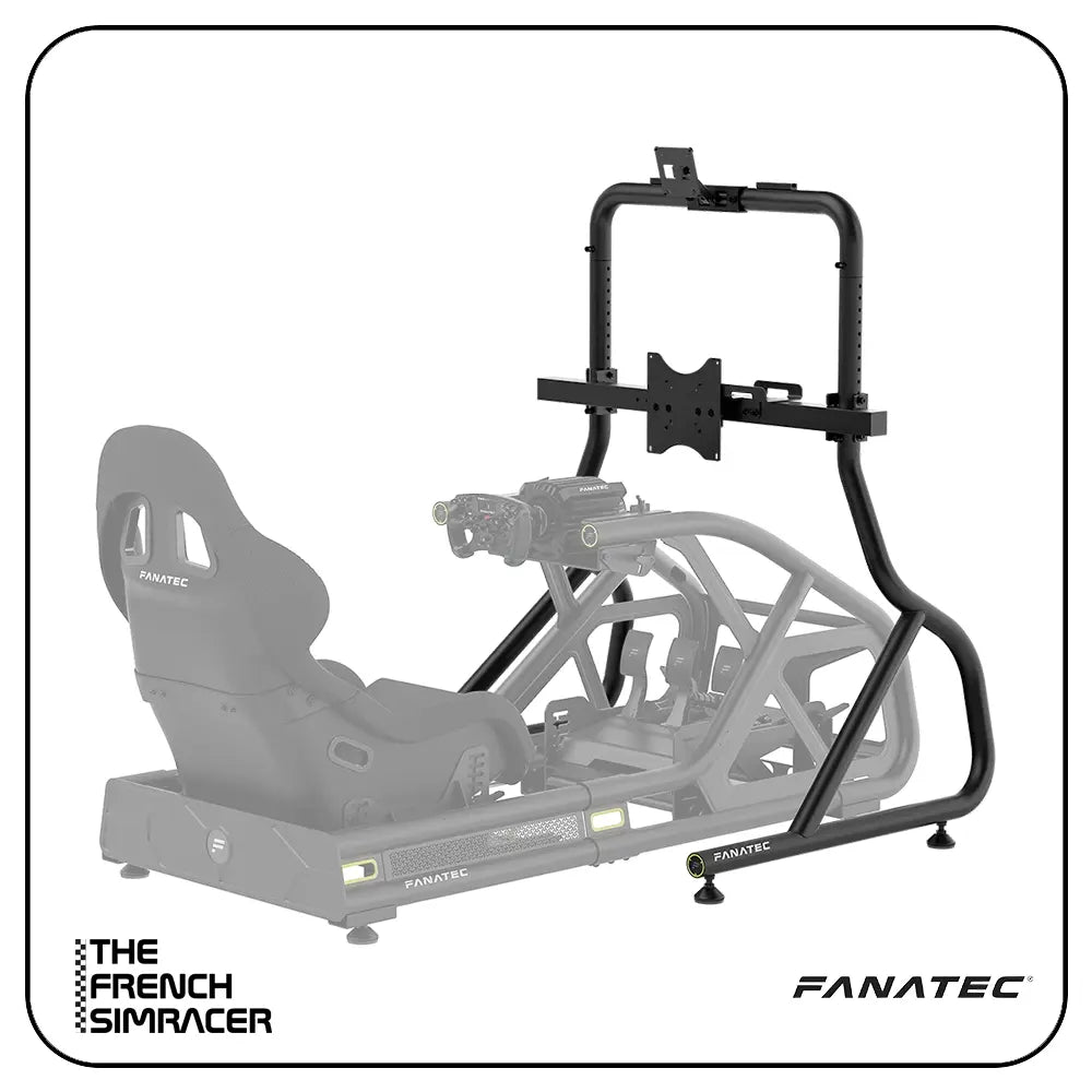 Fanatec GT Cockpit Monitor Stand (Black) - The French Simracer