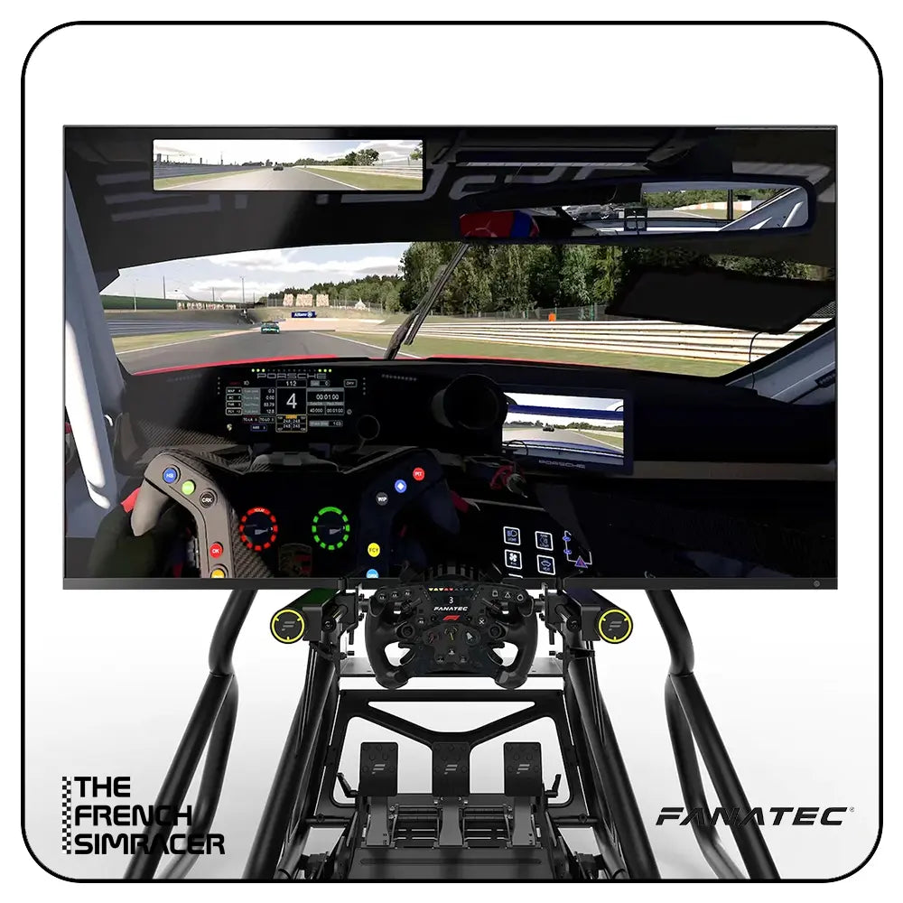 Fanatec GT Cockpit Monitor Stand (Black) - The French Simracer