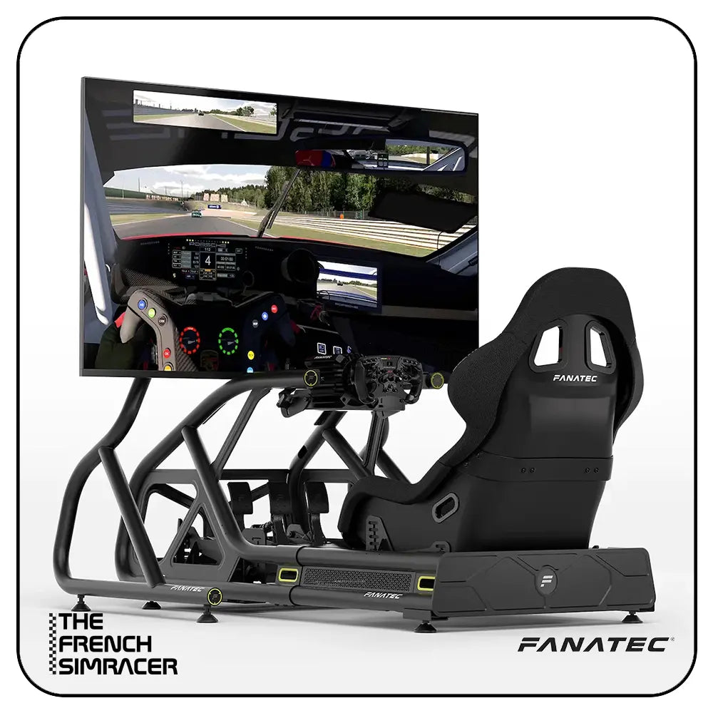 Fanatec GT Cockpit Monitor Stand (Black) - The French Simracer