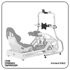 Fanatec GT Cockpit Monitor Stand (White) - The French Simracer