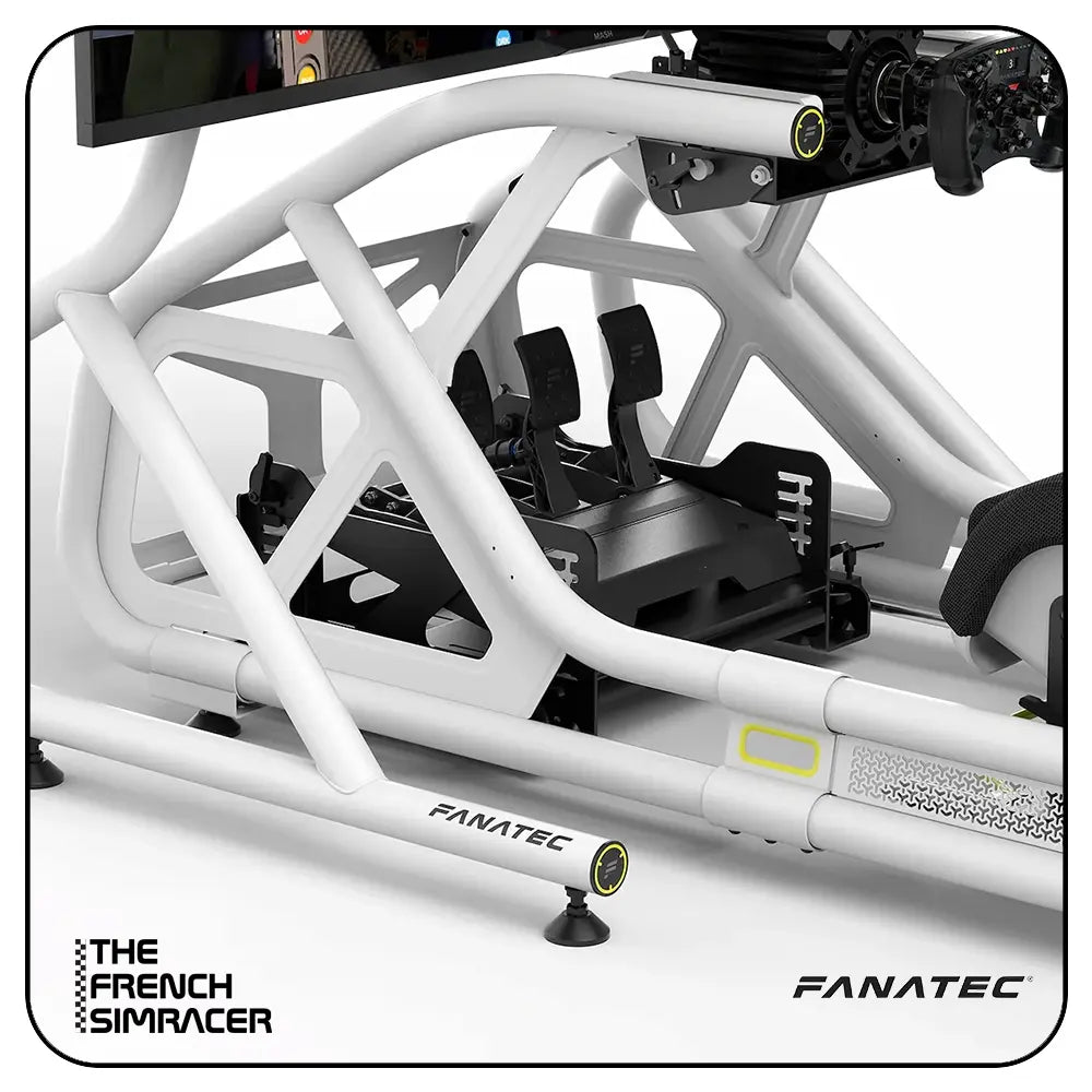 Fanatec GT Cockpit Monitor Stand (White) - The French Simracer