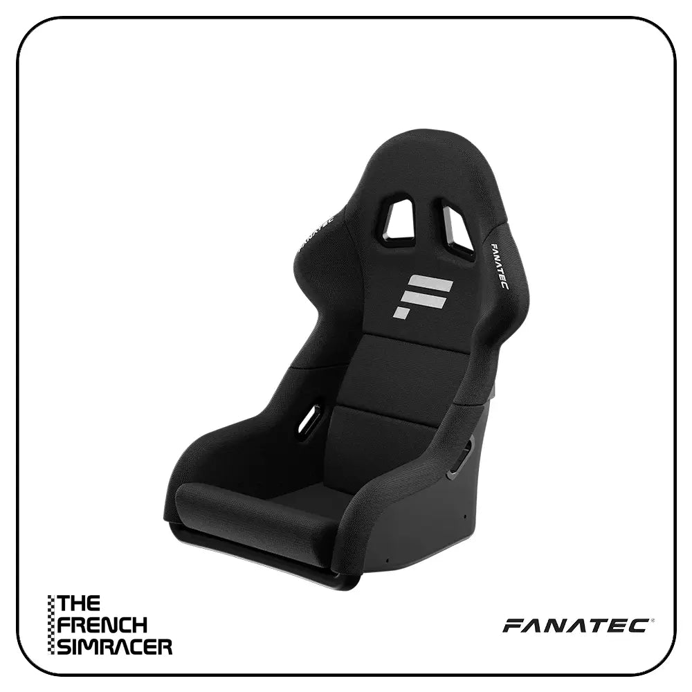 Fanatec GT Cockpit Seat – Black - The French Simracer
