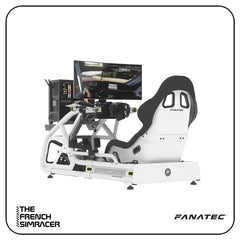Fanatec GT Cockpit Seat – White - The French Simracer