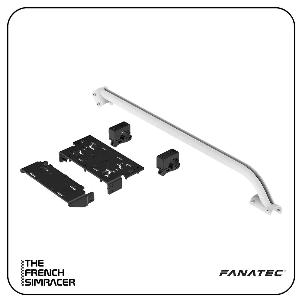 Fanatec GT Cockpit Shifter Mount Left (White) - The French Simracer