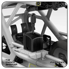 Fanatec GT Cockpit Shifter Mount Left (White) - The French Simracer