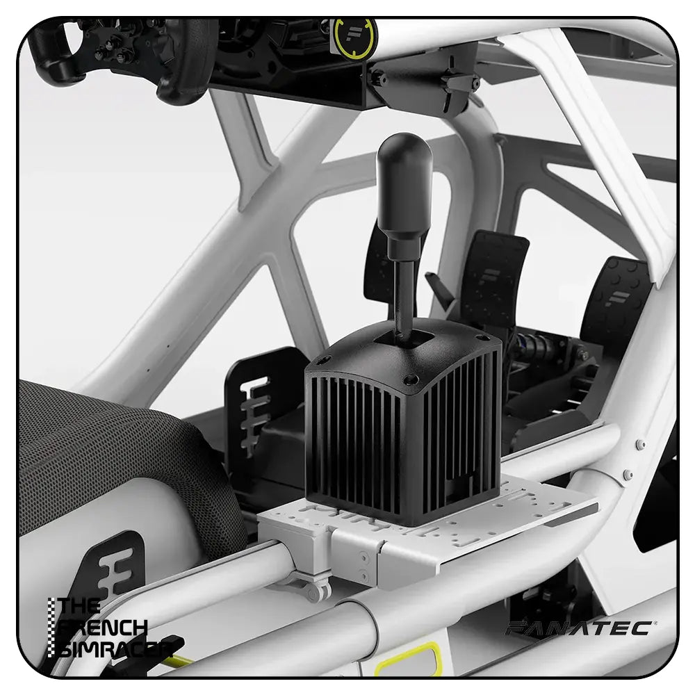Fanatec GT Cockpit Shifter Mount Right (White) - The French Simracer