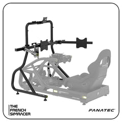 Fanatec GT Cockpit Triple Monitor Expansion Kit (black) - The French Simracer