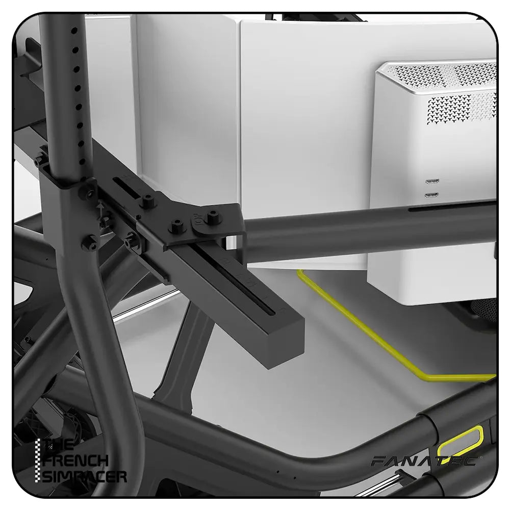 Fanatec GT Cockpit Triple Monitor Expansion Kit (black) - The French Simracer