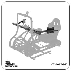 Fanatec GT Cockpit Triple Monitor Expansion Kit (black) - The French Simracer
