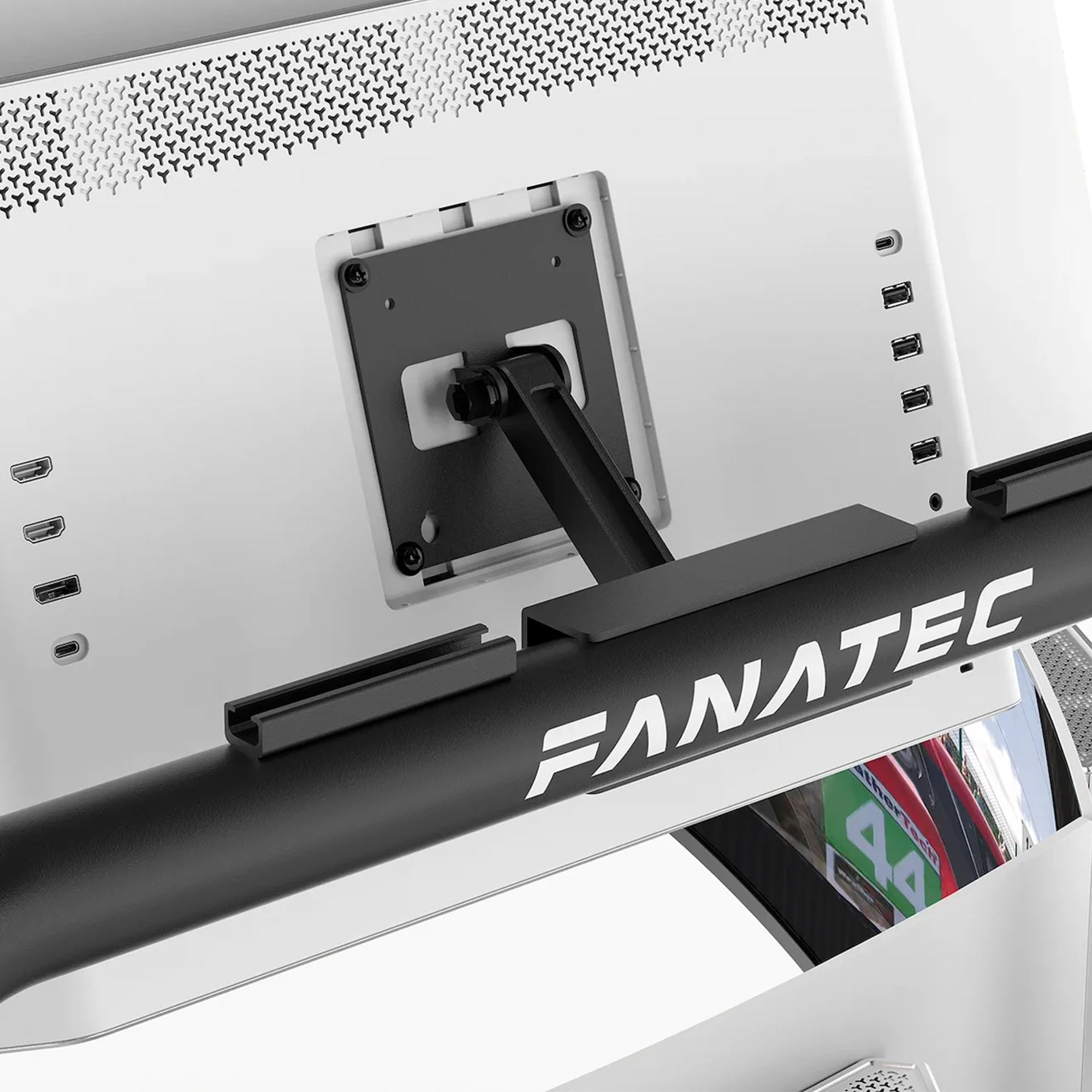 Fanatec GT Cockpit Triple Monitor Expansion Kit (black) - The French Simracer