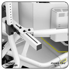 Fanatec GT Cockpit Triple Monitor Expansion Kit (white) - The French Simracer