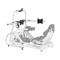 Fanatec GT Cockpit Triple Monitor Expansion Kit (white) - The French Simracer