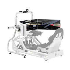 Fanatec GT Cockpit Triple Monitor Expansion Kit (white) - The French Simracer
