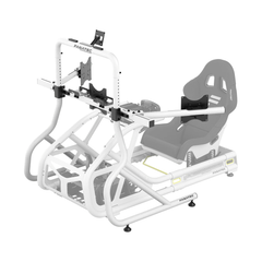 Fanatec GT Cockpit Triple Monitor Expansion Kit (white) - The French Simracer