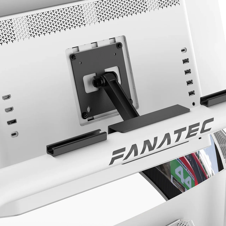 Cockpit simracing Kit d’Extension Triple Écran Fanatec GT (Blanc) - The French Simracer