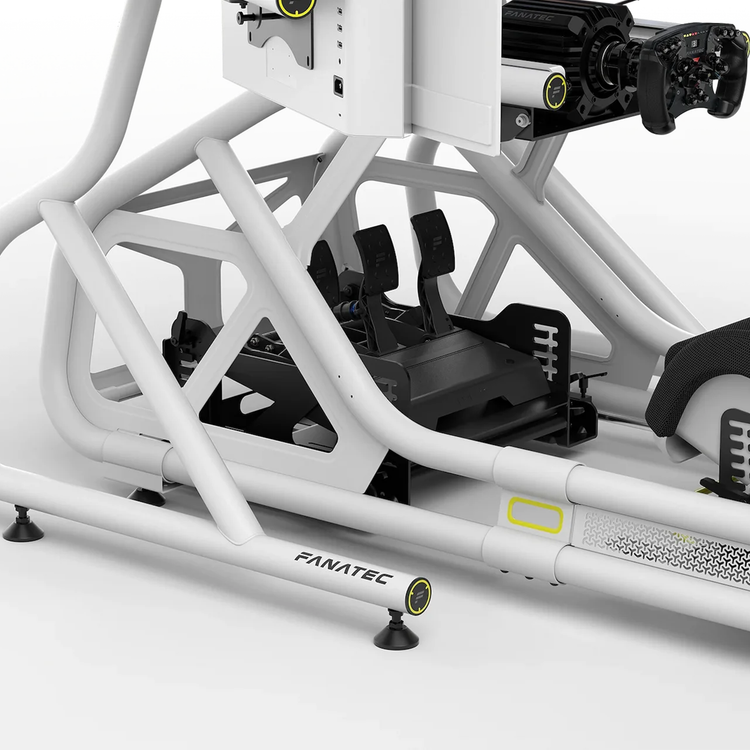 Cockpit simracing Kit d’Extension Triple Écran Fanatec GT (Blanc) - The French Simracer