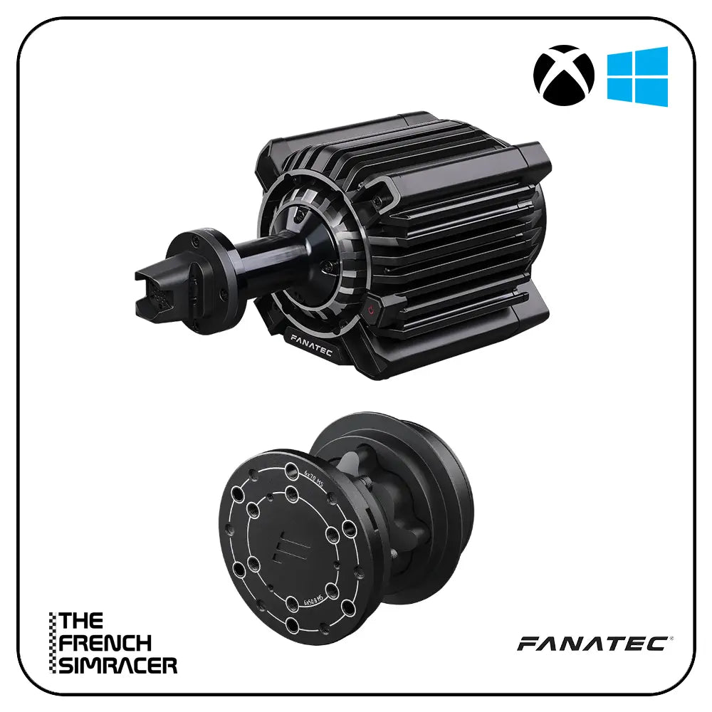 Fanatec Podium DD – 25 Nm Direct Drive Base Bundle - The French Simracer