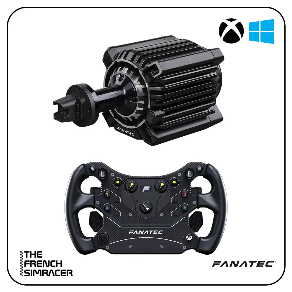 Fanatec Podium DD – 25 Nm Direct Drive Base Bundle - The French Simracer
