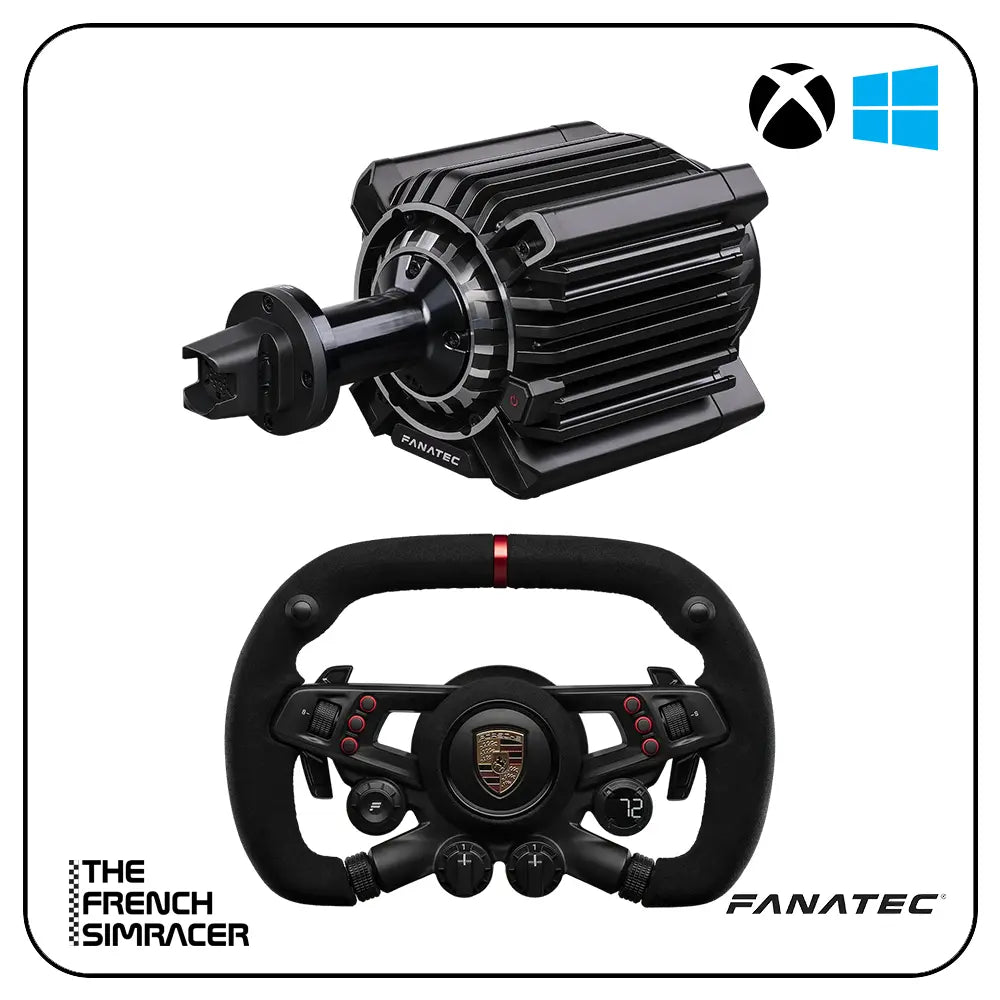 Fanatec Podium DD – 25 Nm Direct Drive Base Bundle - The French Simracer