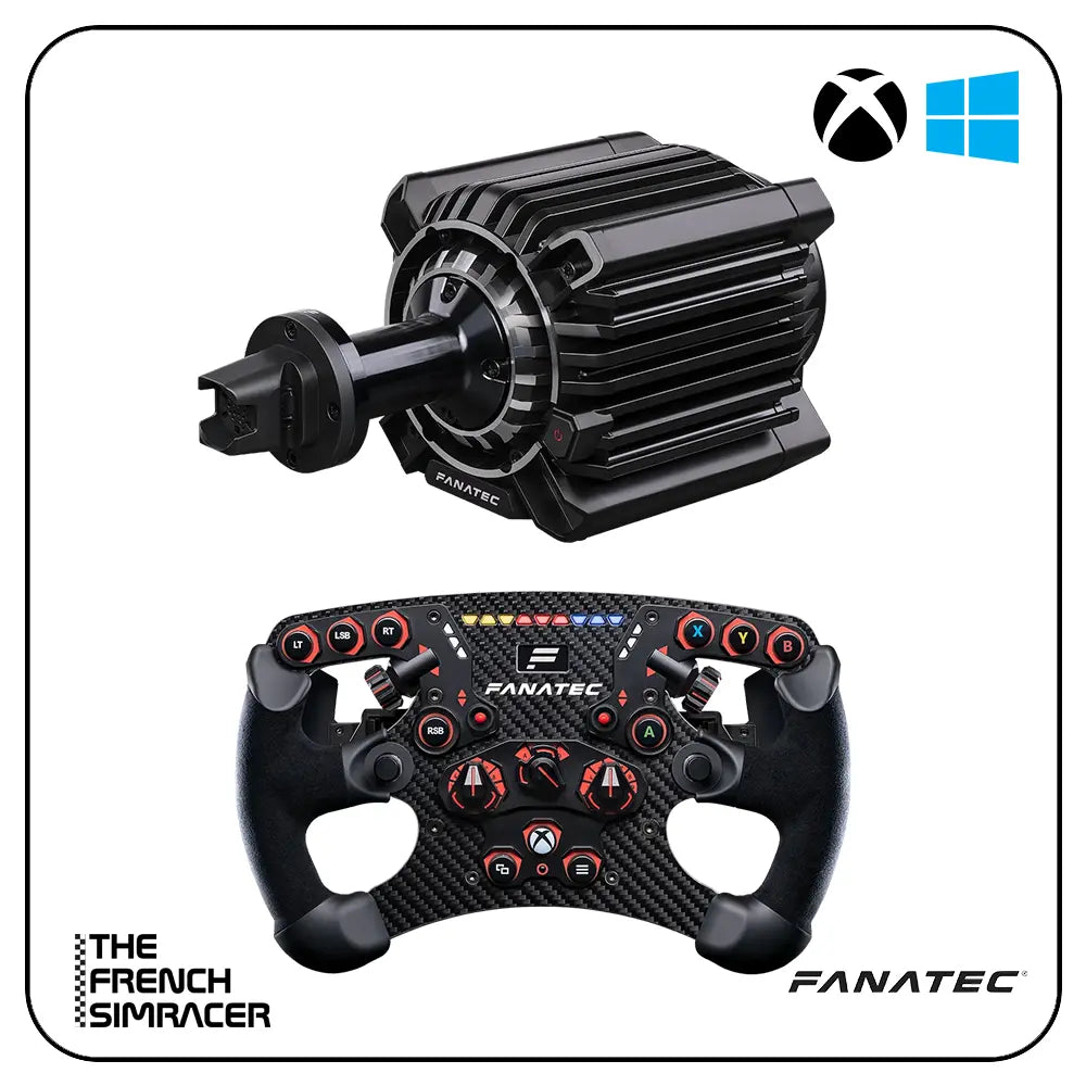 Fanatec Podium DD – 25 Nm Direct Drive Base Bundle - The French Simracer