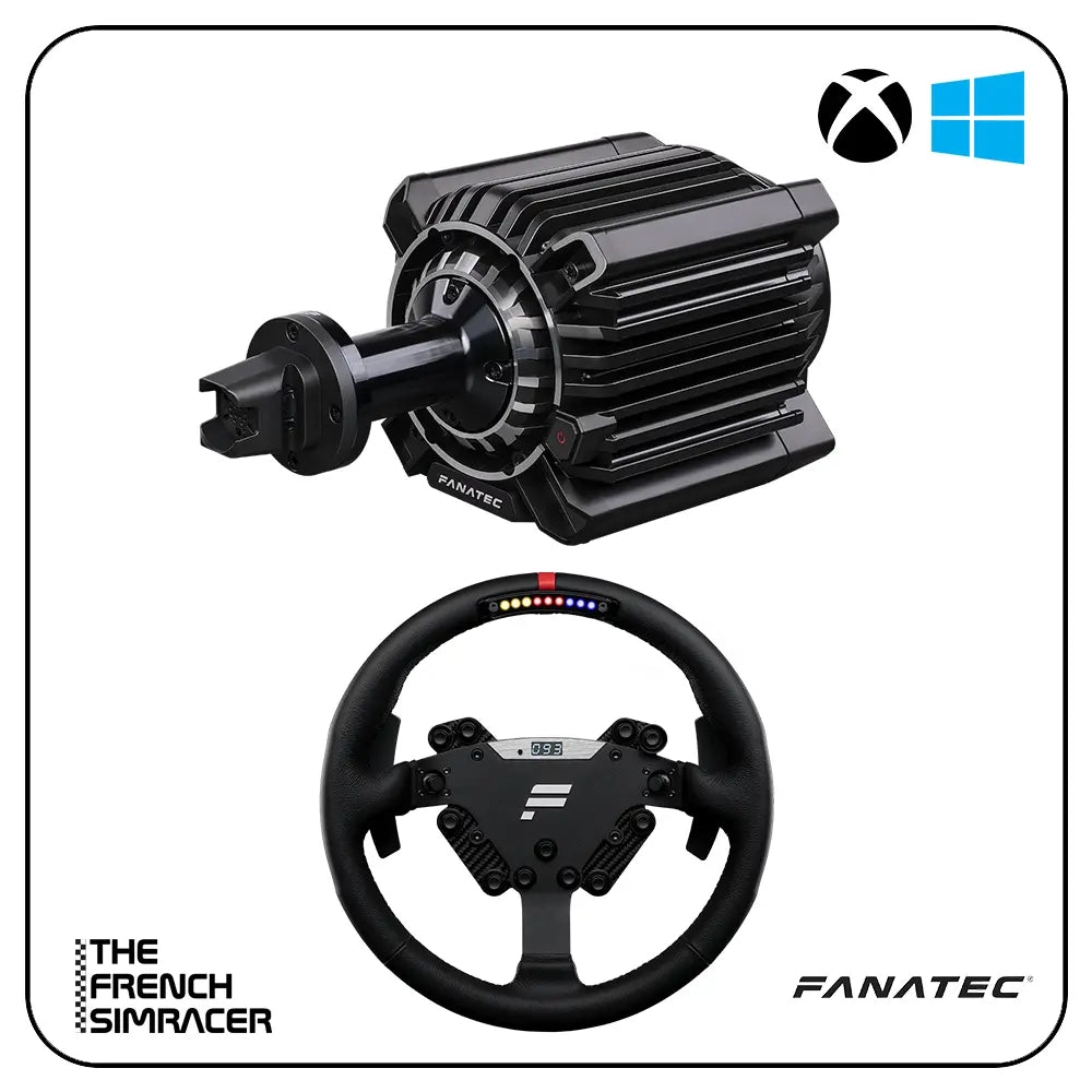 Fanatec Podium DD – 25 Nm Direct Drive Base Bundle - The French Simracer