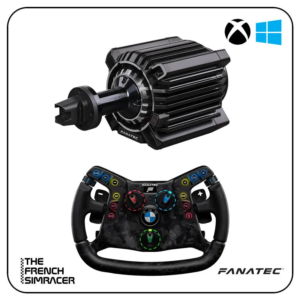Fanatec Podium DD – 25 Nm Direct Drive Base Bundle - The French Simracer