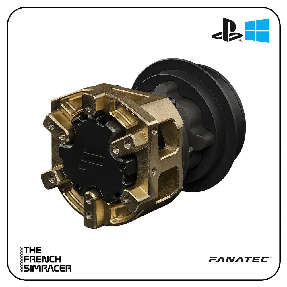 Fanatec Podium Hub + QR2 Wheel-side - The French Simracer