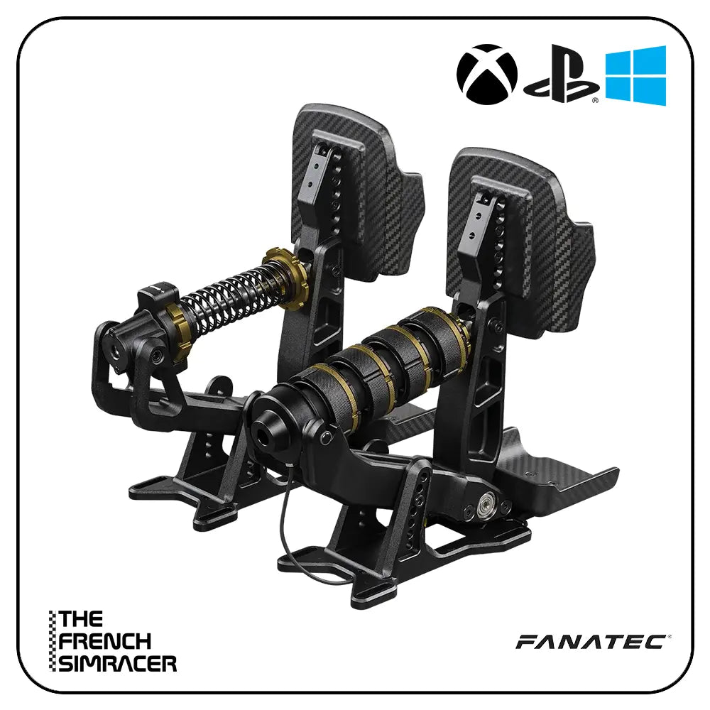 Fanatec Podium Pedals Formula + GT Pedal Plates