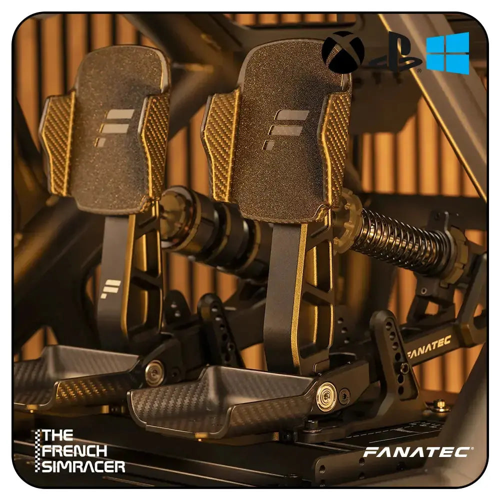 Fanatec Podium Pedals Formula + GT Pedal Plates - The French Simracer