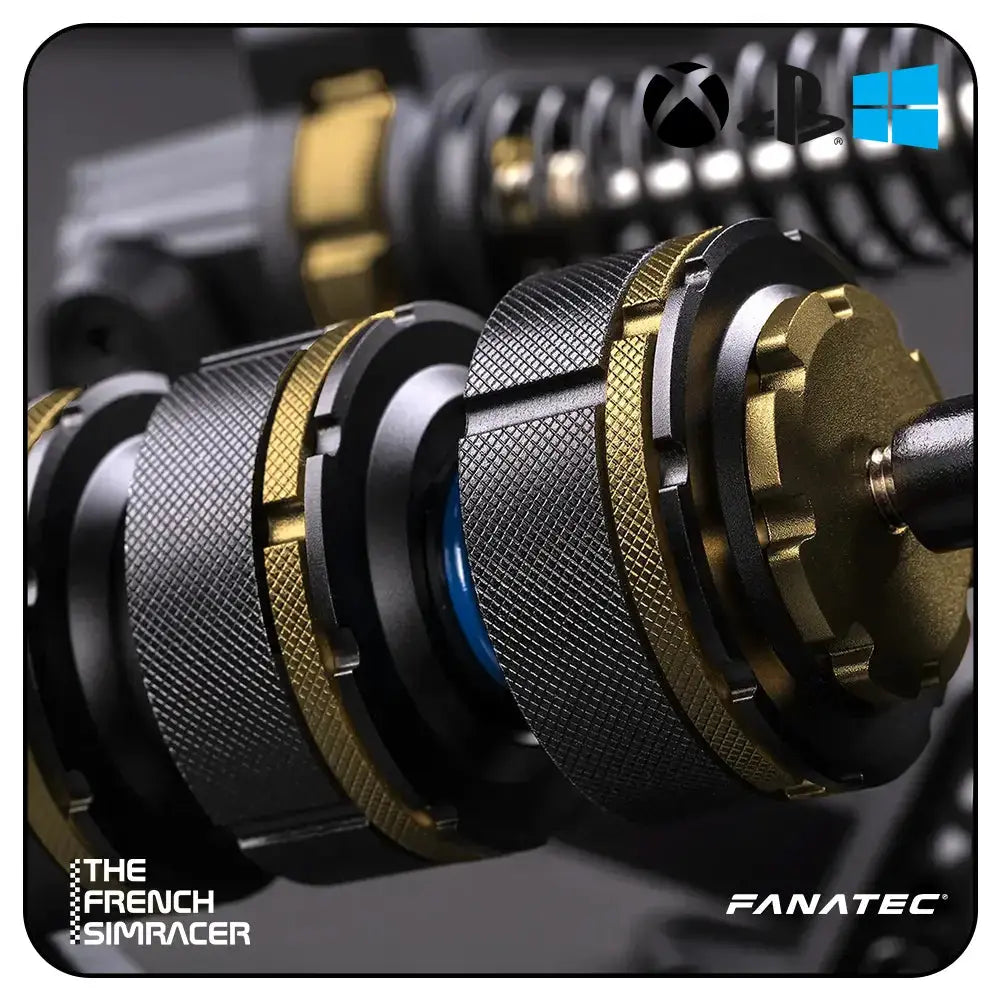 Fanatec Podium Pedals Formula + GT Pedal Plates - The French Simracer
