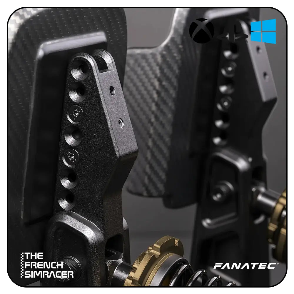 Fanatec Podium Pedals Formula + GT Pedal Plates - The French Simracer