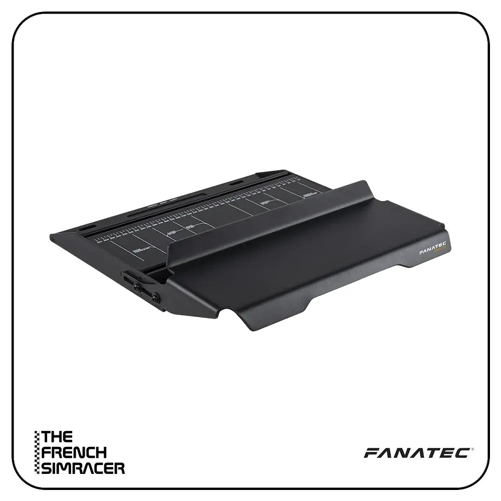 Fanatec Podium Pedals Mounting Plate and Heel Rest - The French Simracer