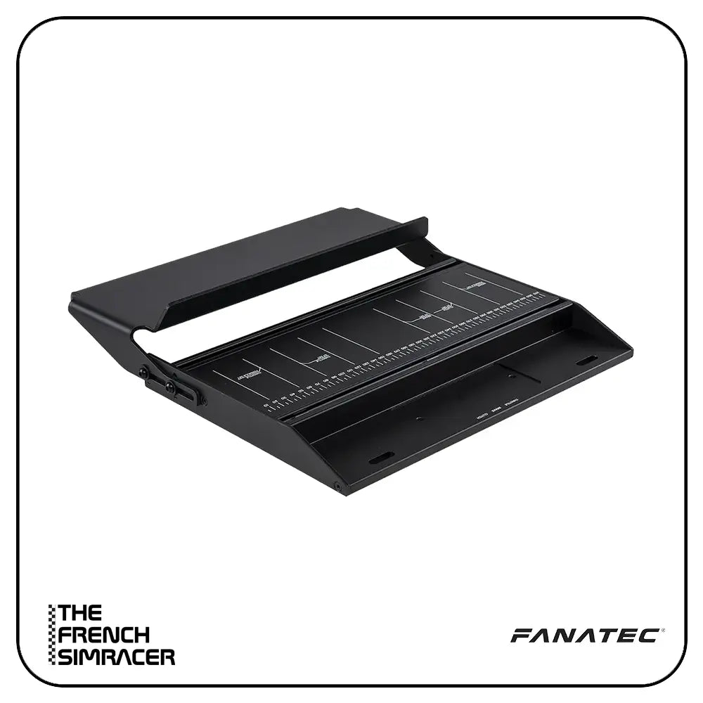 Fanatec Podium Pedals Mounting Plate and Heel Rest - The French Simracer