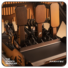Fanatec Podium Pedals Mounting Plate and Heel Rest 
