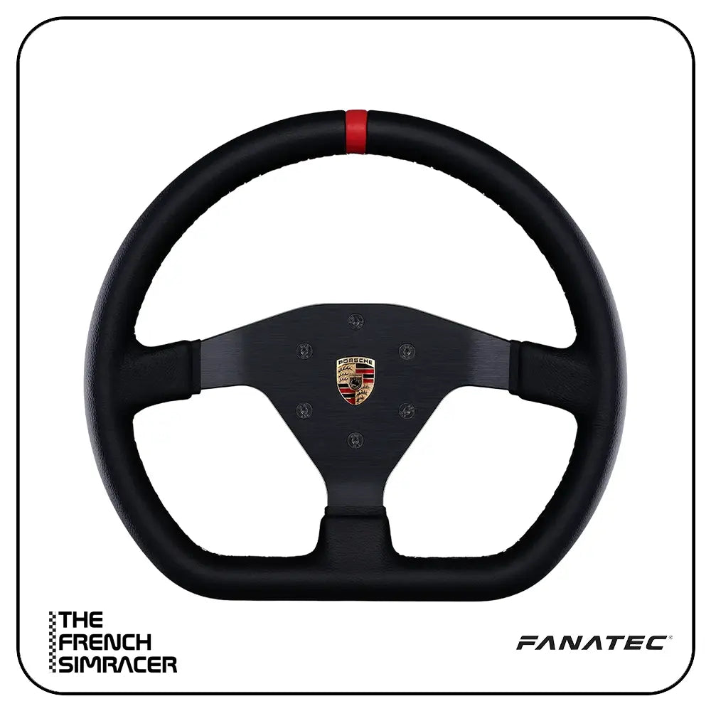 Fanatec Podium Wheel Rim Porsche 911 GT3 Cup (Leather) - The French Simracer