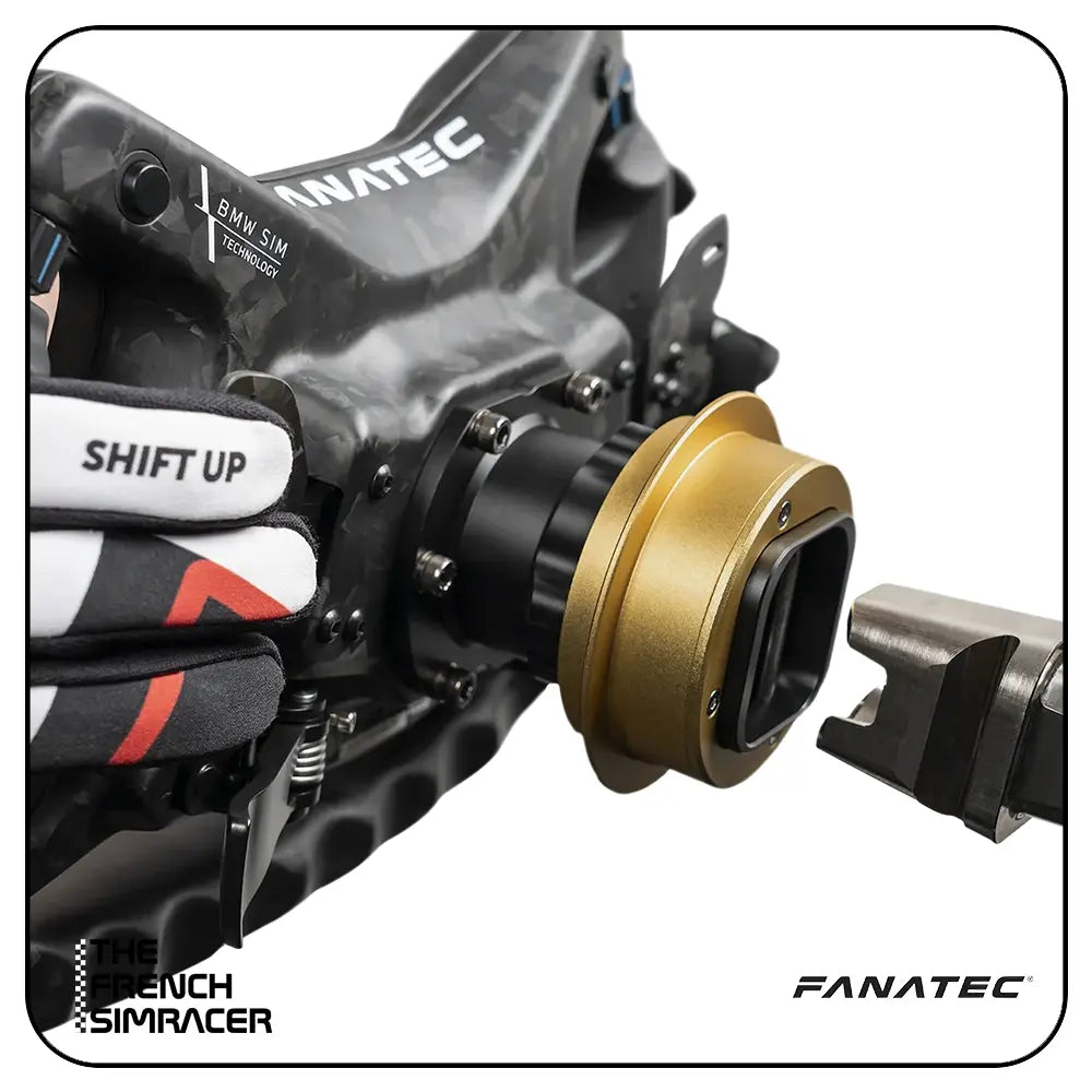 Fanatec QR2 Pro Wheel-side - The French Simracer