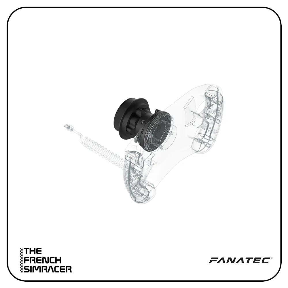 Fanatec Wheel Hub – Simplified Hub with QR2 Pre-installed for Third-Party Wheels - The French Simracer