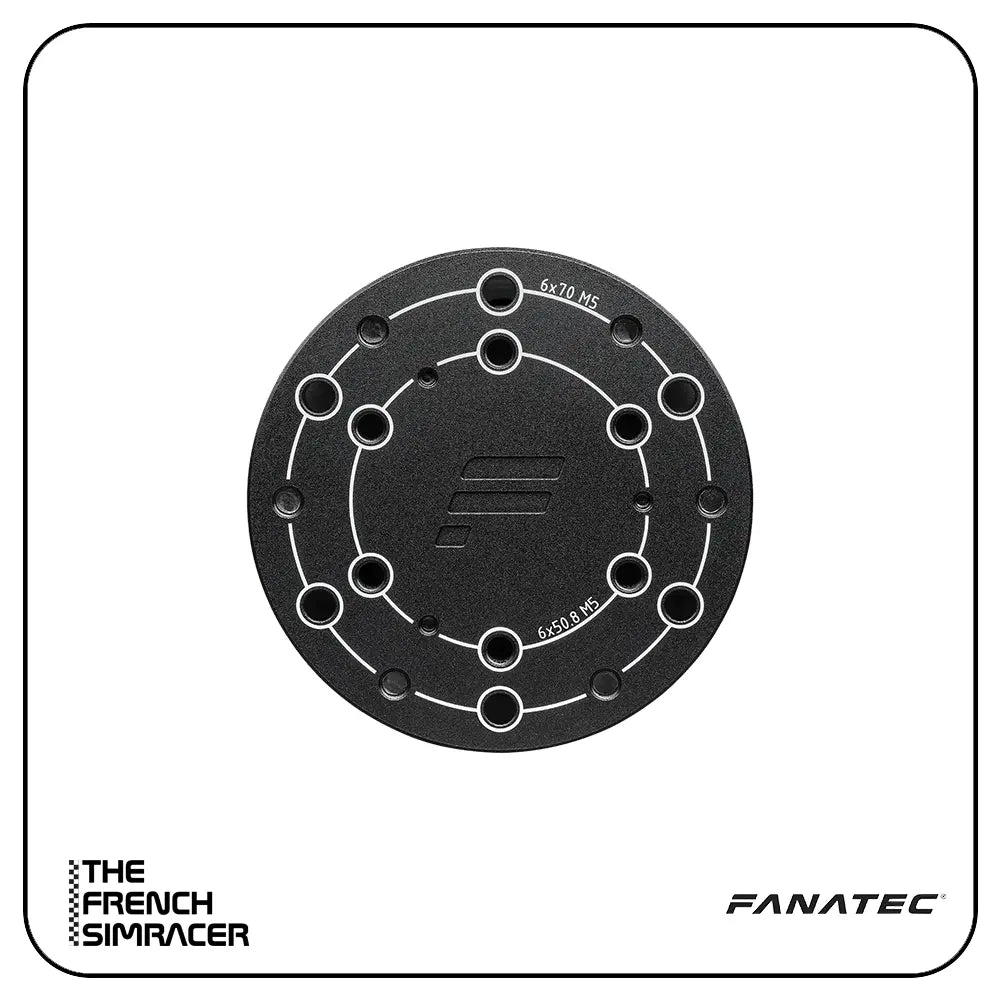 Fanatec Wheel Hub – Simplified Hub with QR2 Pre-installed for Third-Party Wheels - The French Simracer