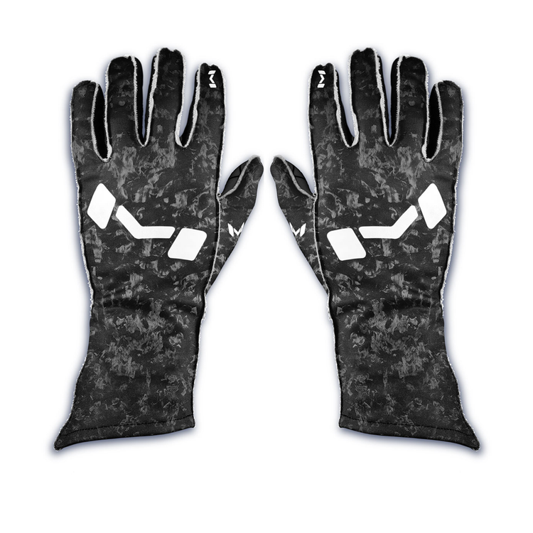 Forged Carbon Gloves by Moradness - The French Simracer