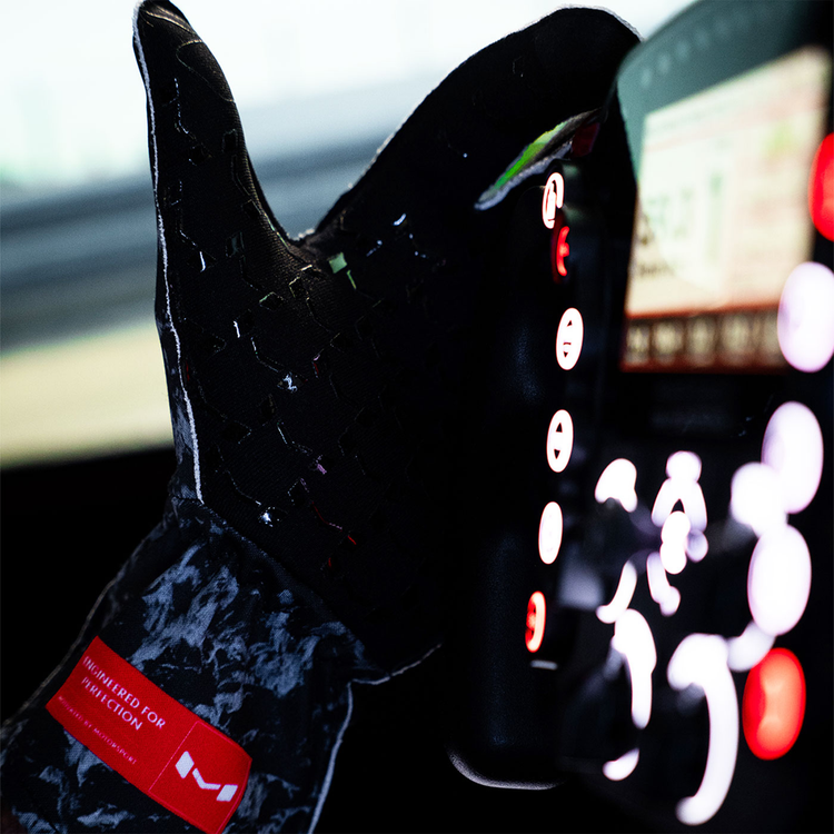 Forged Carbon Gloves by Moradness - The French Simracer