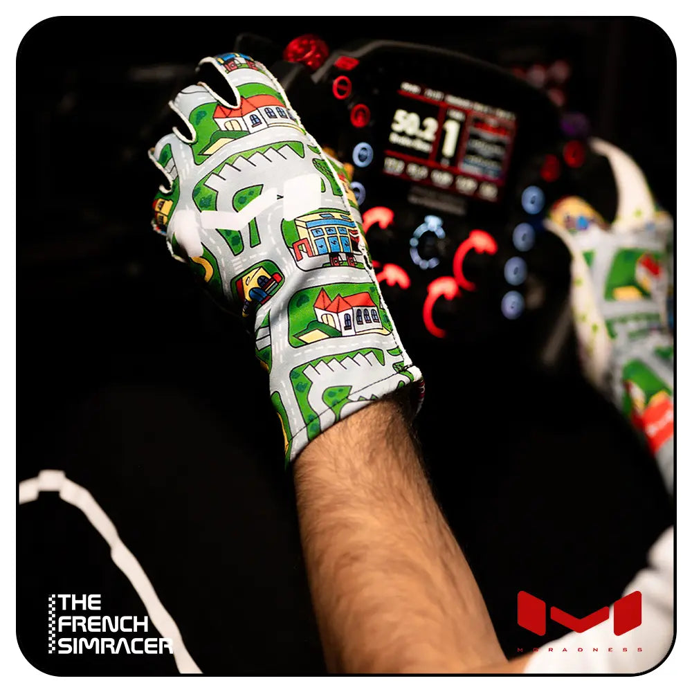Future Racer Gloves by Moradness - The French Simracer